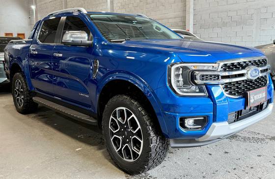 FORD RANGER 3.0 V6 TURBO DIESEL CD LIMITED 4X4 AUTOMÁTICO